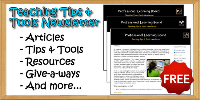 PLB Tips & Tools Newsletter