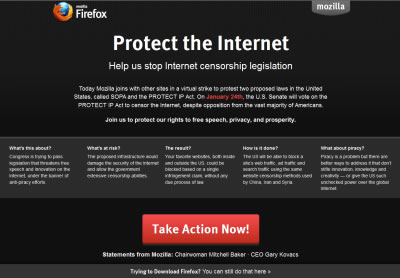 SOPA at Mozilla