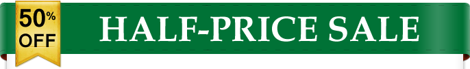 Half-price sale on professional development and teacher licensure courses