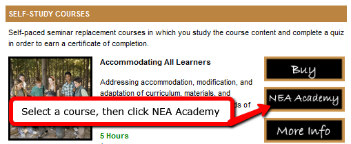 Click NEA Academy