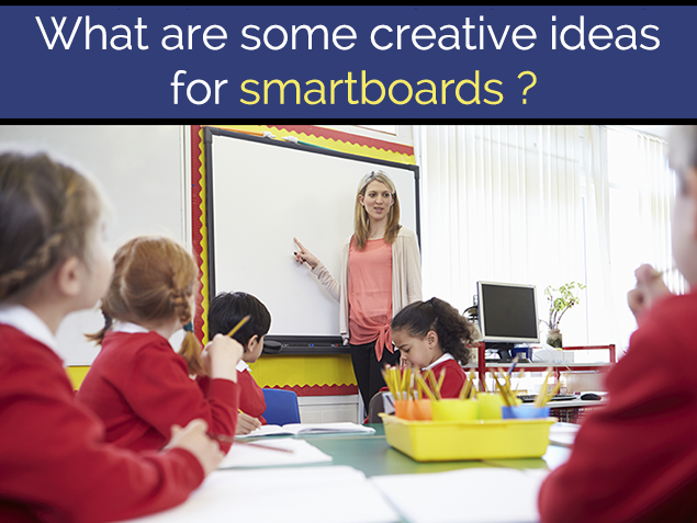 What are some creative ideas for smartboards?