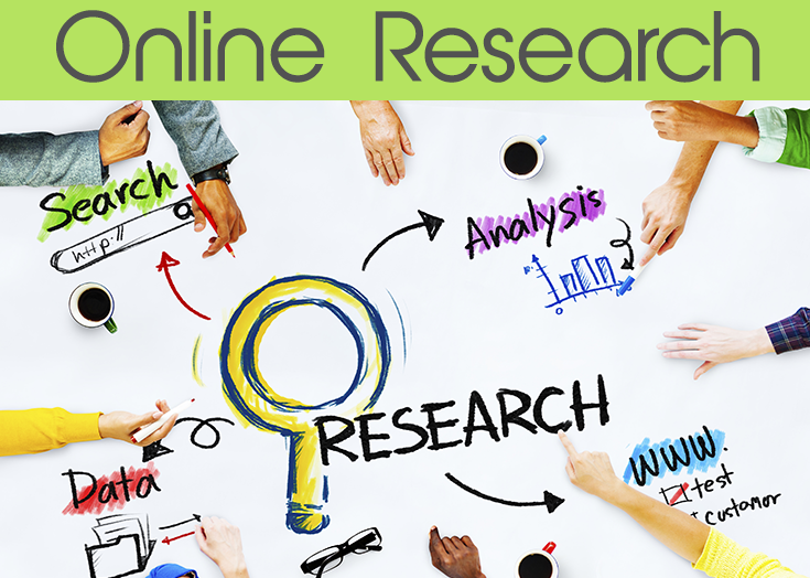 how to do an online research