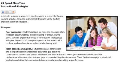 Flipping Classrooms