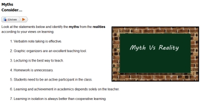 Research-based Instructional Strategies