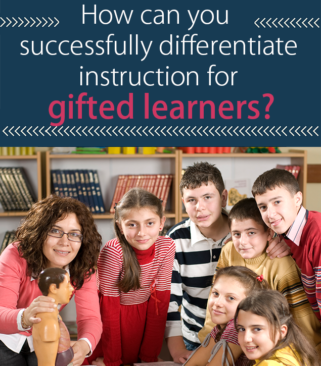 how to modify assignments for gifted students