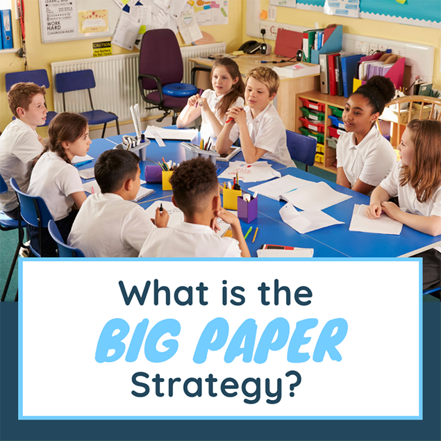 Using Big Paper Strategy To Encourage Student Centered Learning